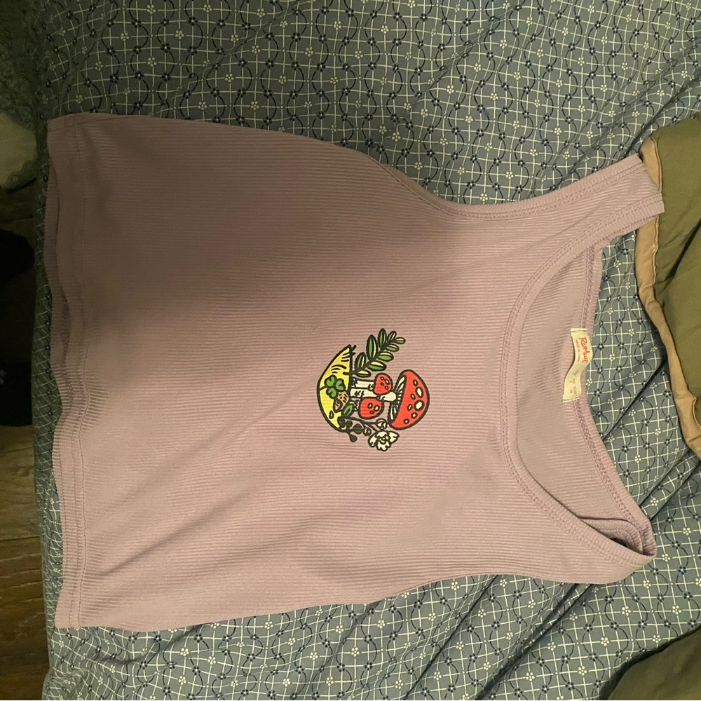 Purple tank